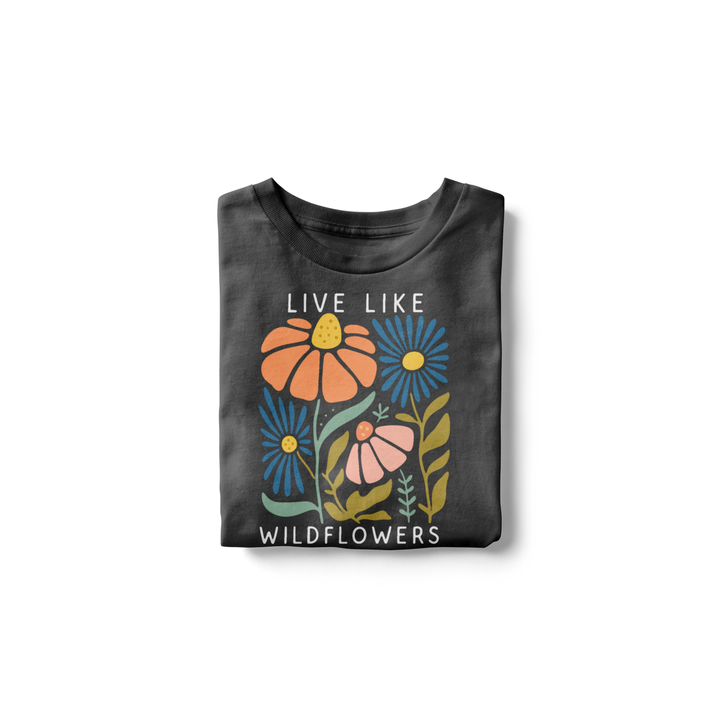 Adorable Wildflowers Printed T Shirt🌼🌼